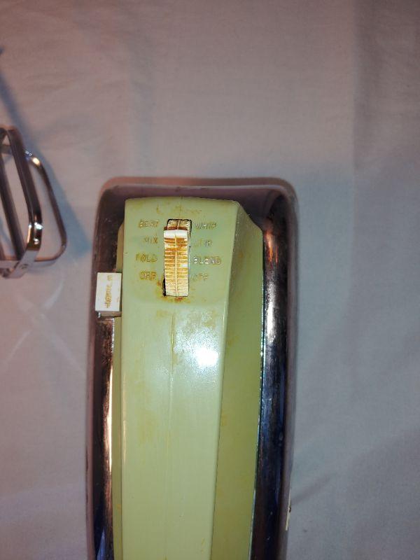 Vintage Ambassador hand mixer & Cuisinart Electric Can opener