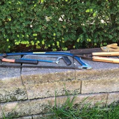 Lopper, Hammer, 3 Saws