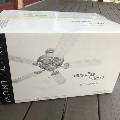 52â€ Monte Carlo Ceiling Fan.