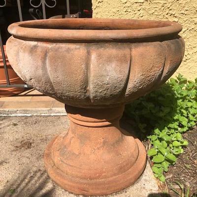 Large Terra-Cotta Urn 