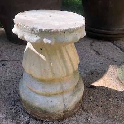 Small Concrete Base. 