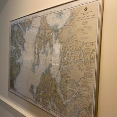 Lot # 26 Chesapeake Bay Eastern Bay and South river Map 