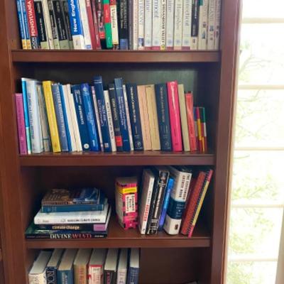 Lot #42 Lot of Travel Books, Crossword Puzzles, Dictionaryâ€™s and more 