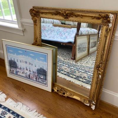 Lot #76 Dick Labonte White House Signed Numbered with Gold Mirror 