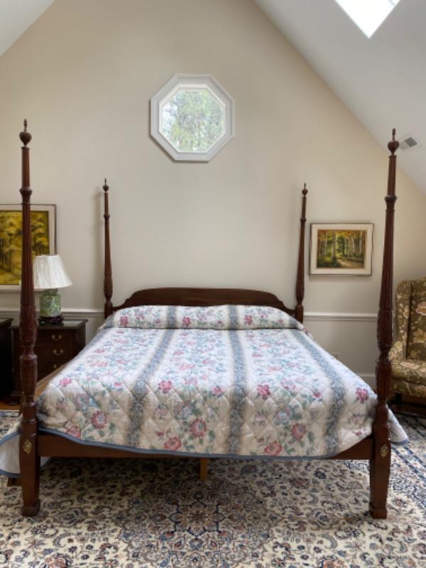 Lot 79 Stickley King Size Rice Bed