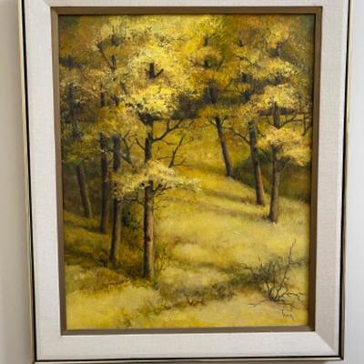 Lot # 84 Mid Century Painting by Thea Bradford 
