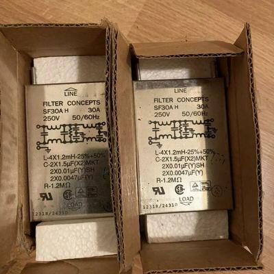 Line Filter Concepts SF 30A H 30A 250v 50/60 Hz