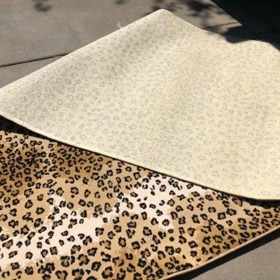 Leopard Area Rug 