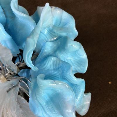 Lot #117 Hand Sculpted Hand Blown Glass Flower