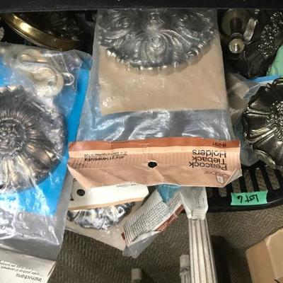 Lot #6 Tie Backs, Rings and Hardware
