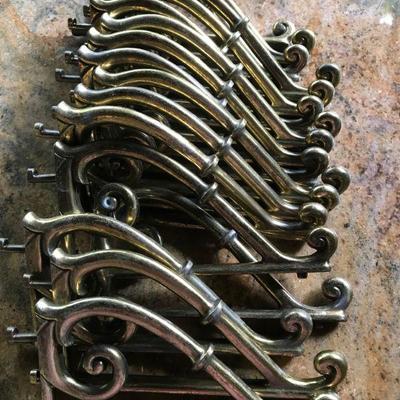 Lot #17 17 Brass Brackets
