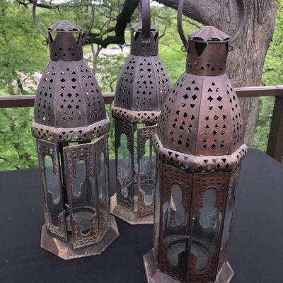 Set of 3 Lanterns