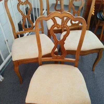 Pedestal Oak Dinning Room set