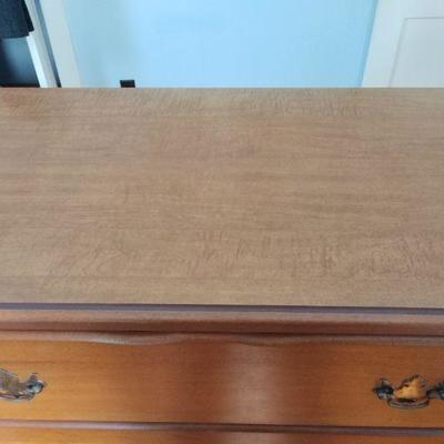 Five Drawer Wooden Bureau