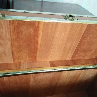 Vintage Union Lined Steamer Trunk