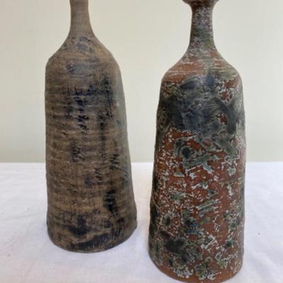 Lot # 110 Pair of Mid Century Ruth Bennett Pottery Vases  