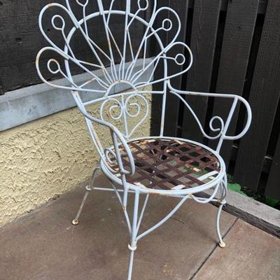 Heavy Iron Patio Chair