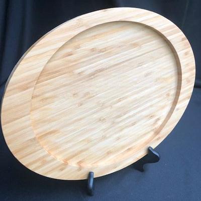 Oval Bamboo Tray 15.75 x 11.75