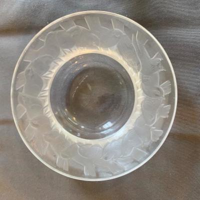 Lot # 122 Lalique Bird Dishes 