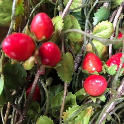 Silk Strawberry Branches