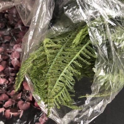 Eucalyptus & Faux Fern Branches