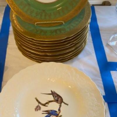 Lot #126 Royal China and Alfred Meakin Plates 