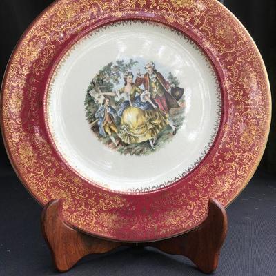 Vintage 11â€ Plate