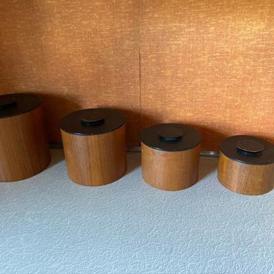 Mid Century Canisters