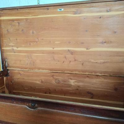 Mahogany Queen Anne Cedar Chest