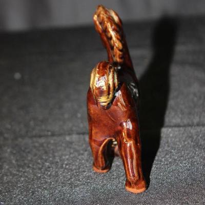 Dark Brown Horse Figurine