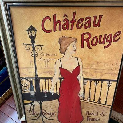 Chateau Rouge Poster