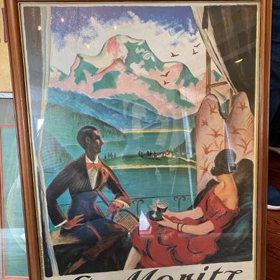 St. Moritz On the Roof Poster