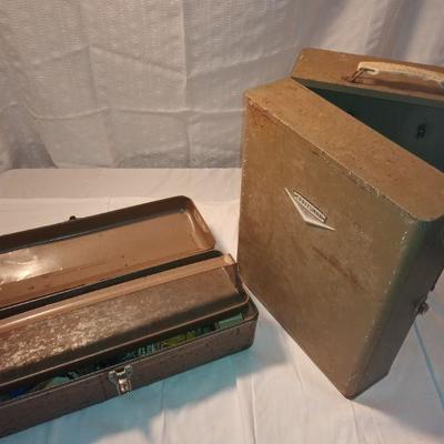 Two Vintage Toolboxes