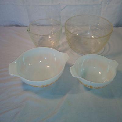 Pyrex & westinghouse bowls