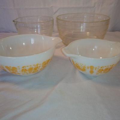 Pyrex & westinghouse bowls