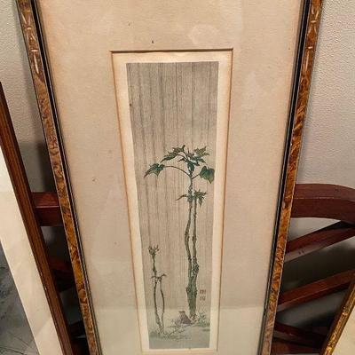 Framed Artwork - Asian (Bamboo)