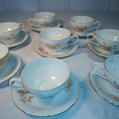 Set of Alpin Rose China