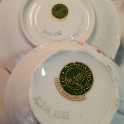 Set of Alpin Rose China