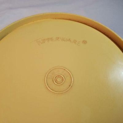 Harvest Gold servalier tupperware
