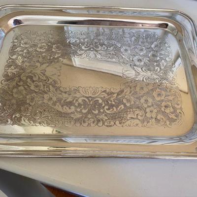 Silver Plate Tray