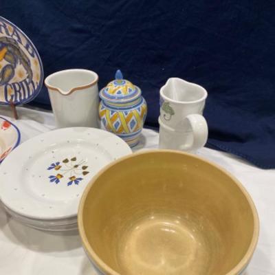 Lot # 176 Set of Blue Crab Entertainment Dishes 