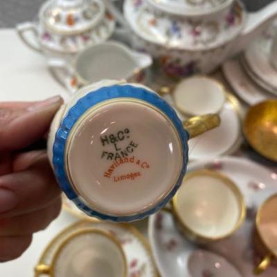 Lot #182 Antique Limoge China Set 