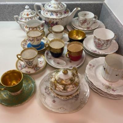 Lot #182 Antique Limoge China Set 