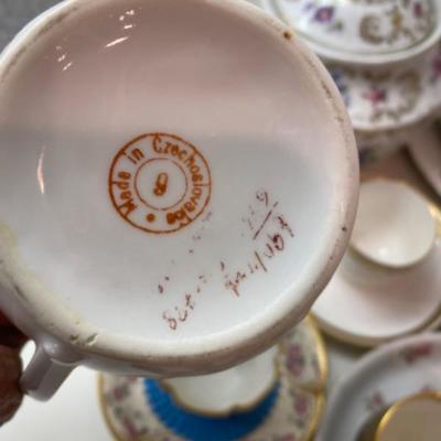 Lot #182 Antique Limoge China Set 