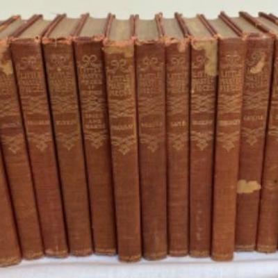 Lot # 196 Set of Antique Doubleday Masterpieces  1902 Books 