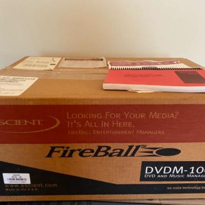 Lot #132 Escient Fireball DVD and Music Manager with keyboard and remote