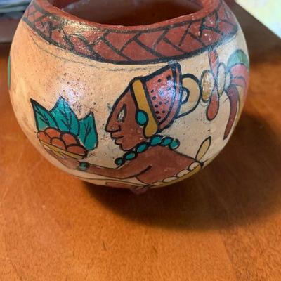 Mayan / Aztec potterybowl