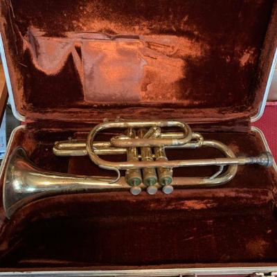 Olds Trumpet in case