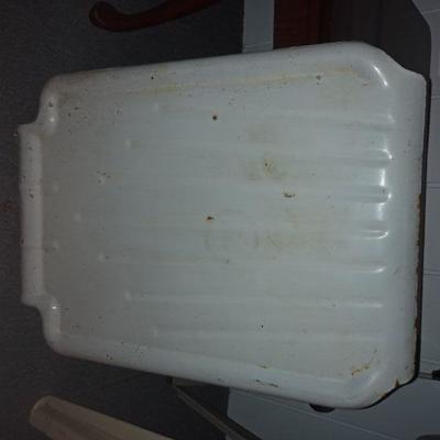 Tepco Stainless Porcelain Enamel Drainboard
