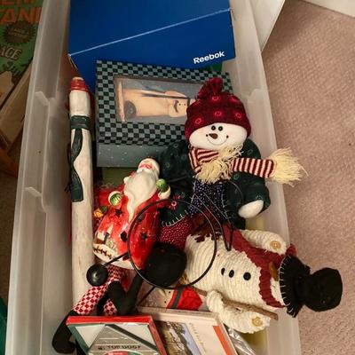 Lot # 294 Large Christmas Fall  Decor Lot 